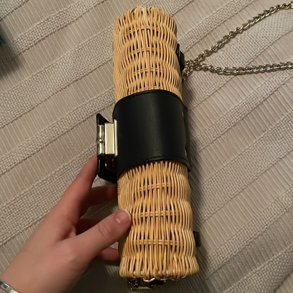 Talbots Rattan Clutch - Picture 5 of 9